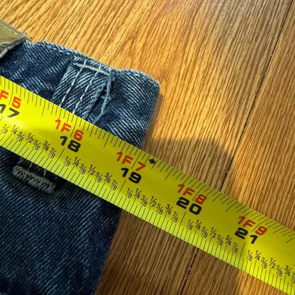 SouthPole Men's Jeans Size 38 Baggy Y2K Skater Wide Leg Blue